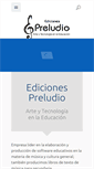 Mobile Screenshot of edicionespreludiomx.com
